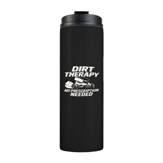 Sprint Car Racing Dirt Track Speed Oval Race Thermal Tumblers