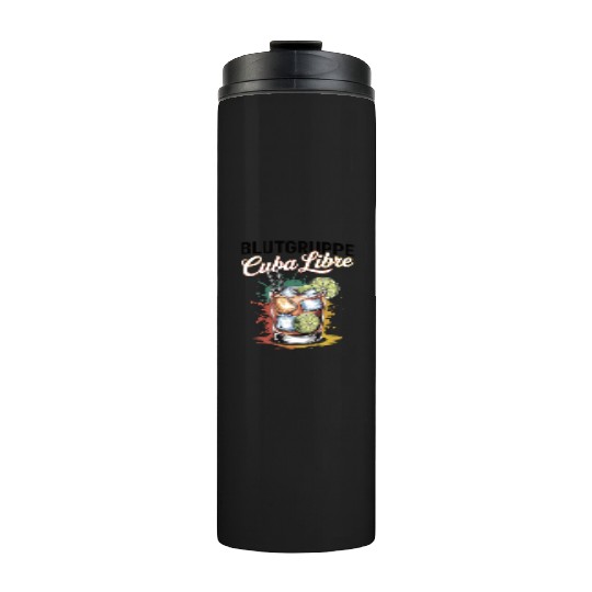 Blutgruppe Cuba Libre Cocktail Bartender Thermal Tumblers
