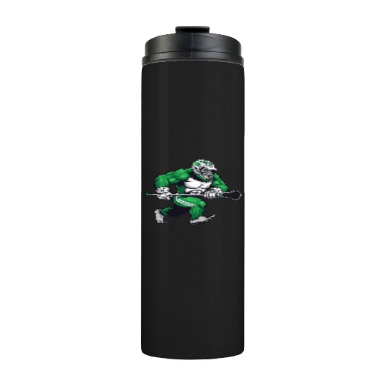 Green Bigfoot Lacrosse Thermal Tumblers