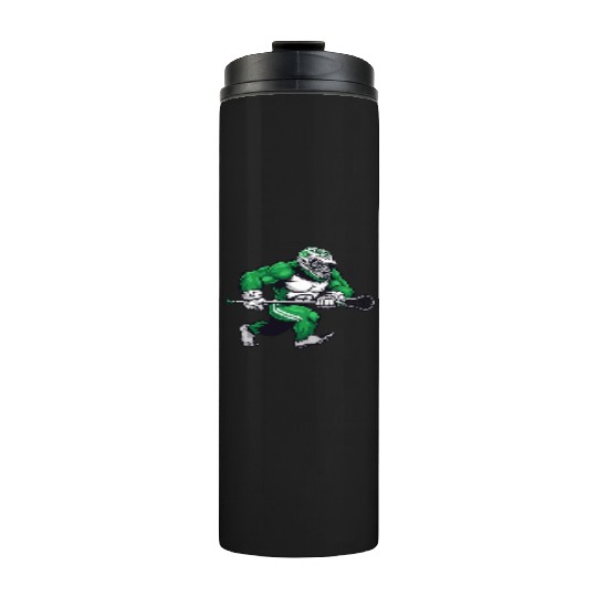 Green Bigfoot Lacrosse Thermal Tumblers