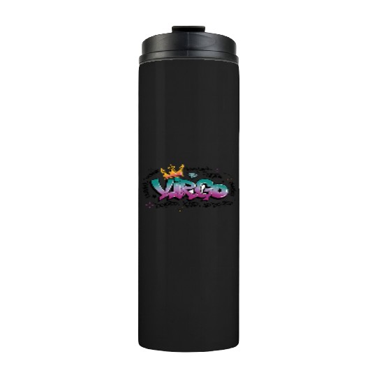 Virgo Graffiti Zodiac Art Thermal Tumblers