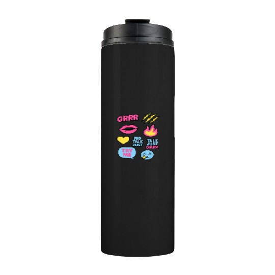 Sticker Grrr – TikTok Baddie Pack Thermal Tumblers