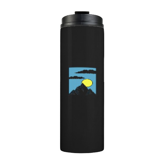 Sunrise Mountain Peak Thermal Tumblers