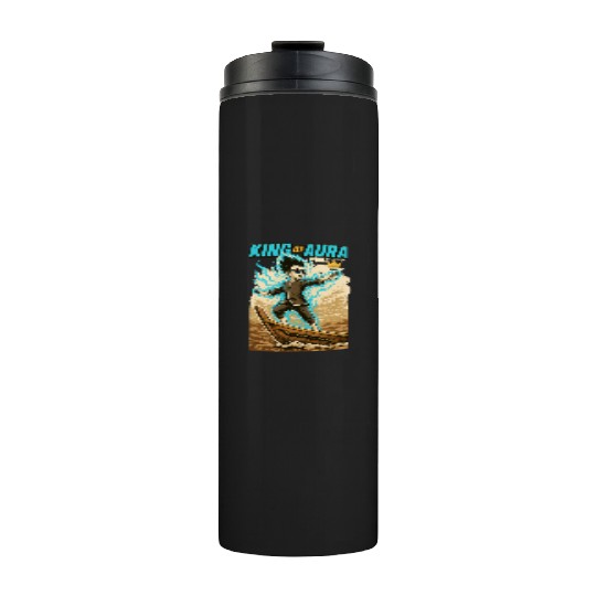 King of Aura, Pacu Jalur kid,Viral tiktok meme Thermal Tumblers