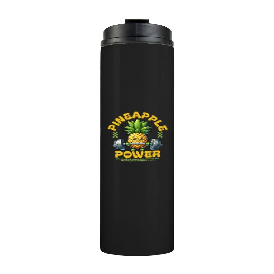 Pineapple Power Thermal Tumblers