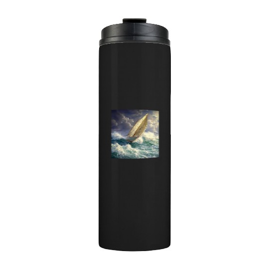 Wild Sailing Through the Storm Thermal Tumblers