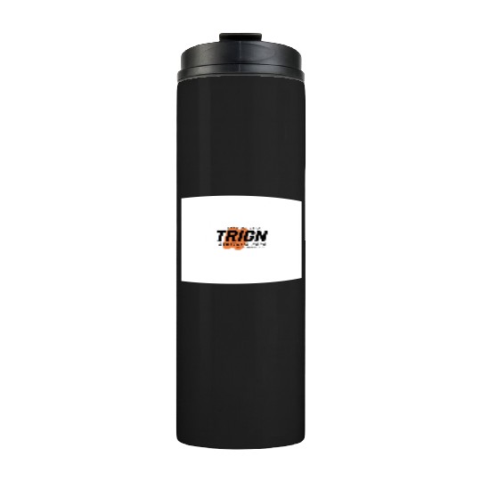 Vibrant Tropical Leaf Pattern Thermal Tumblers