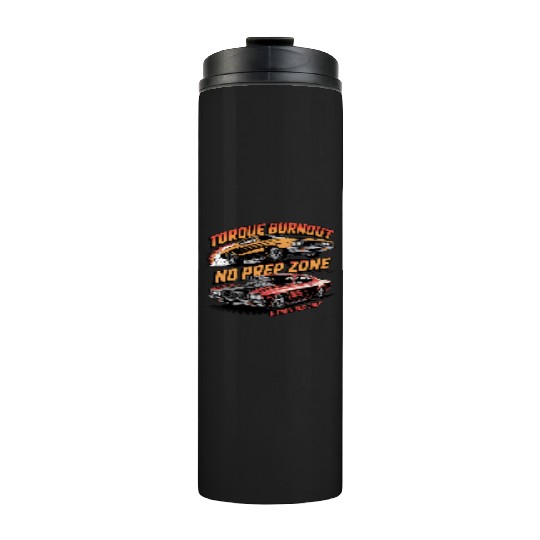 Retro Muscle Drag Racer – No Prep Street Heat Thermal Tumblers