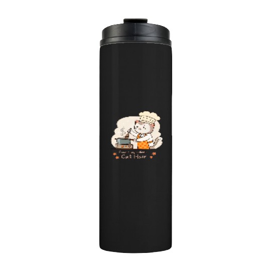 Gourmet Cat Hair Cuisine Thermal Tumblers