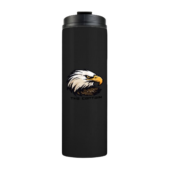 The Captain – Fearless Eagle Face Leadership Thermal Tumblers