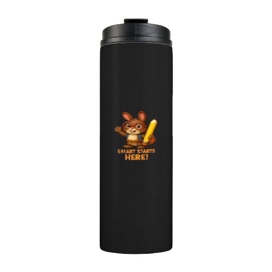 Smart Starts Here Squirrel Back to School Thermal Tumblers