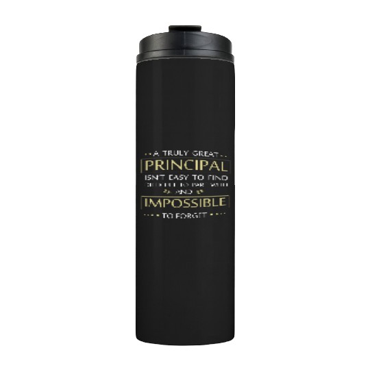 School Principal Teacher Appreciation Thermal Tumblers