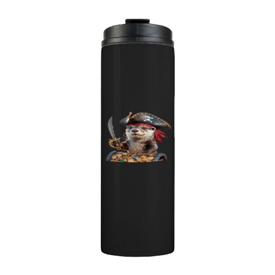 Pirate Otter Adventure Thermal Tumblers