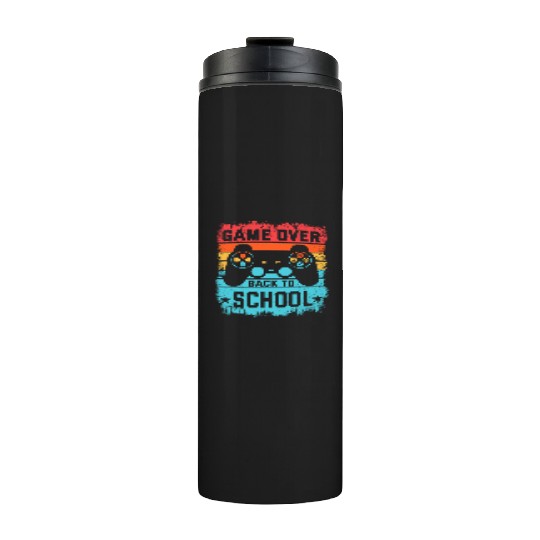 Game Over Back to School Thermal Tumblers – Retro Gamer