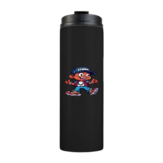 Urban Kid Streetwear Design Thermal Tumblers