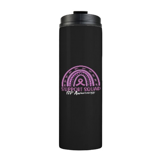 Rainbow Support Squad ITP Awareness Thermal Tumblers