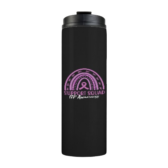 Rainbow Support Squad ITP Awareness Thermal Tumblers