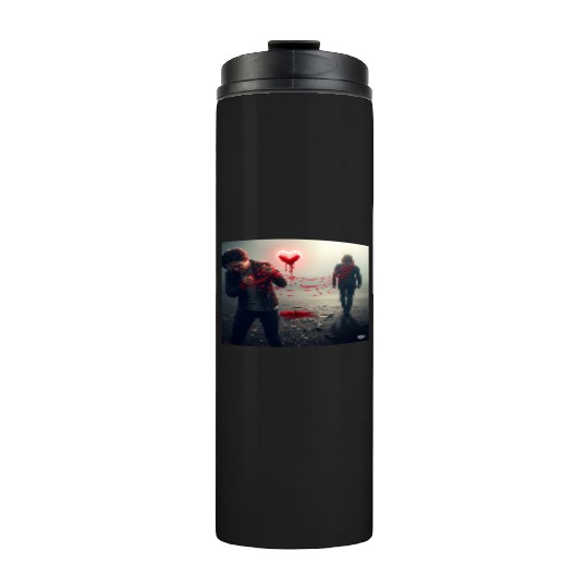 The Bleeding Heart Thermal Tumblers