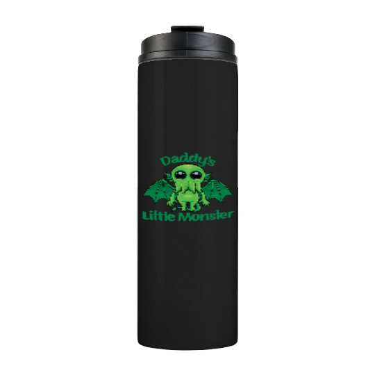 Daddy’s Little Monster Cute Baby Cthulhu Thermal Tumblers