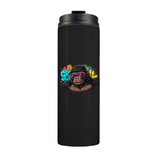 Urban Gorilla Graffiti Cool Style Thermal Tumblers