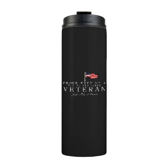 Proud Wife Of A US Air Force Veteran Thermal Tumblers