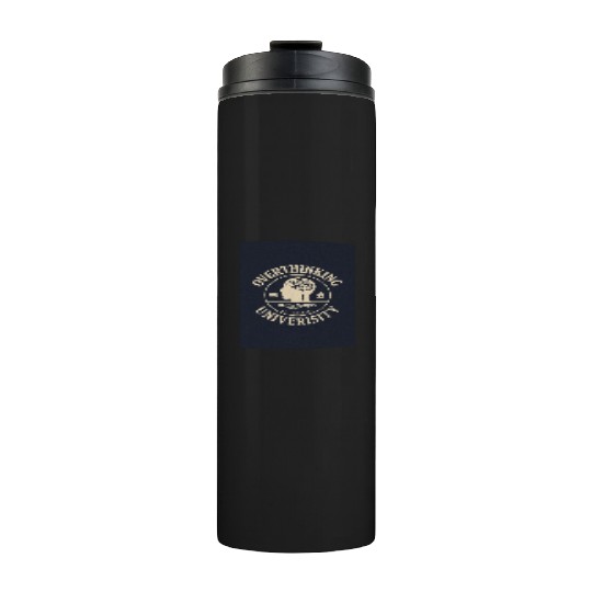Overthinking University Design Thermal Tumblers