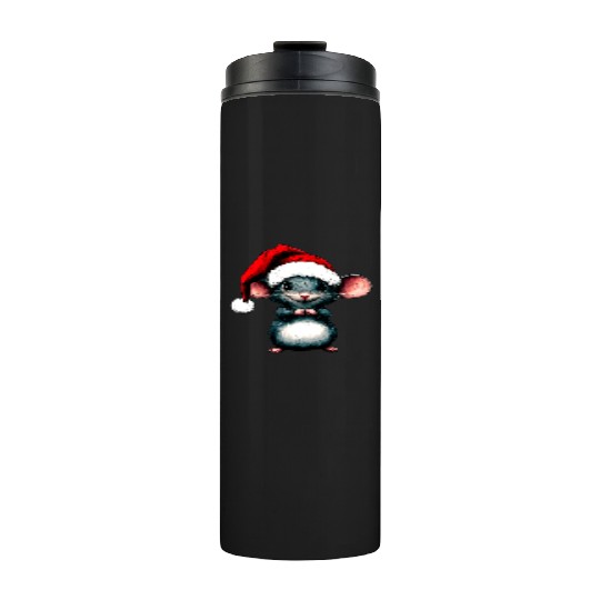 Mice Christmas / Santa Claus Mouse Thermal Tumblers