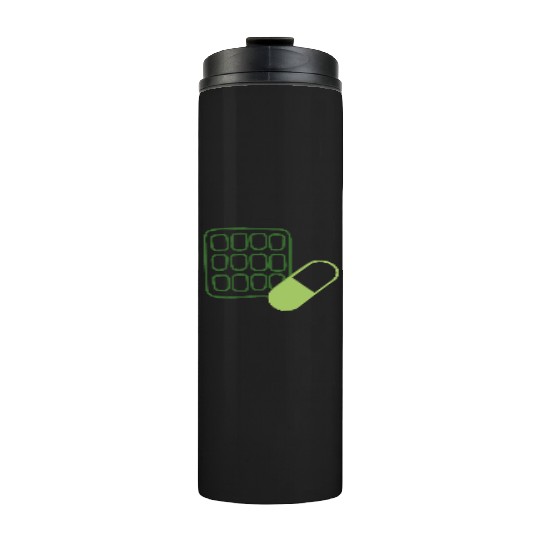 Waffle Pill Logo GnG Thermal Tumblers