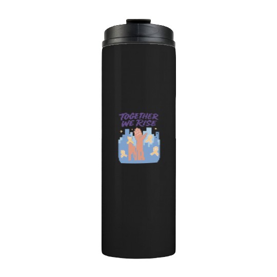 Together We Rise │ Childhood Cancer Awareness	 Thermal Tumblers