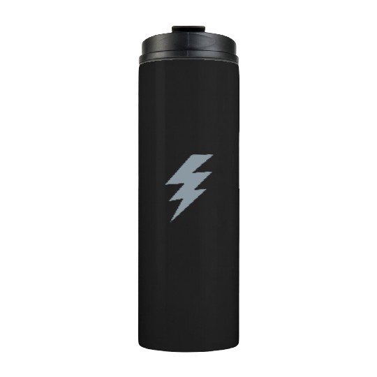 thunder lightning bolt flash Thermal Tumblers