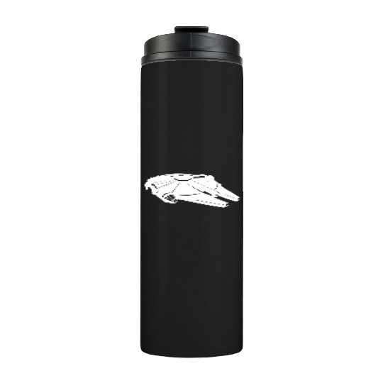 Millennium Falcon White Thermal Tumblers