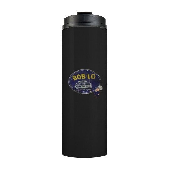 Vintage Retro Classic Cute Detroit Boblo Island Thermal Tumblers