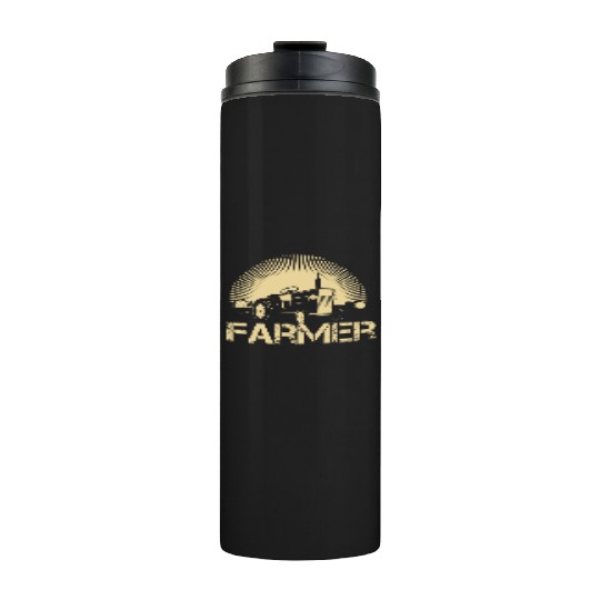 Farmer piglet farmer dirty farmer farmer farmers Thermal Tumblers