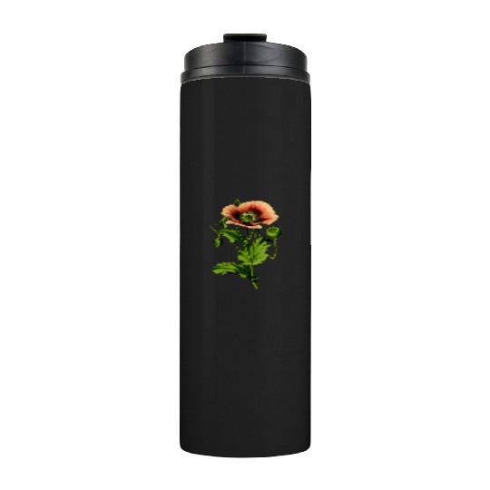 Opium poppy 4 Thermal Tumblers