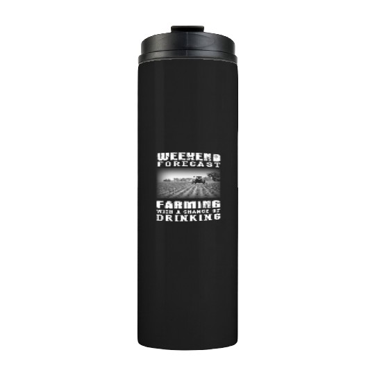 farmer, farmers union, no farmers no food, piglet Thermal Tumblers