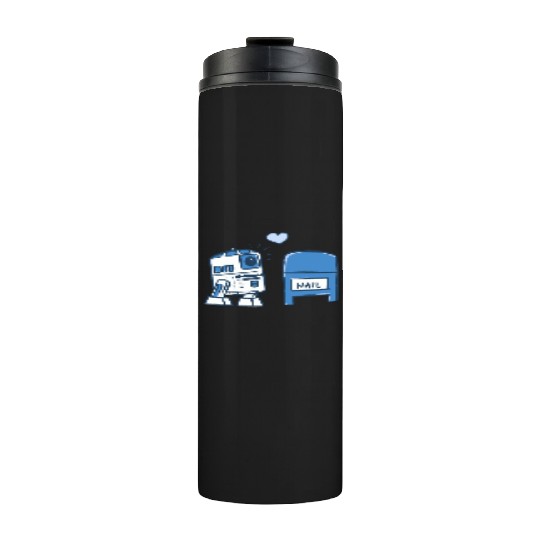 Funny Star Wars r2d2 comic Thermal Tumblers