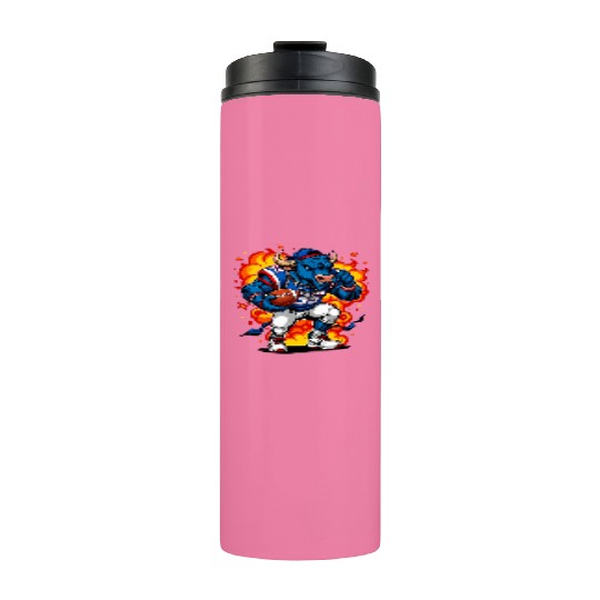 Let's Go Bills Thermal Tumblers, Buffalo Football Game Day Thermal Tumblers