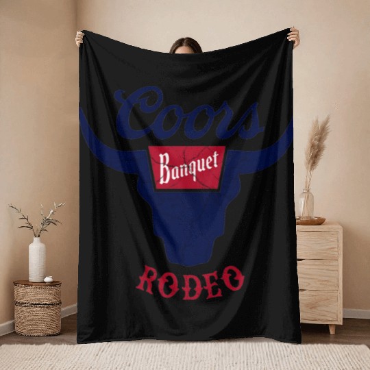 CCOORS Banquet Rodeo Throw Blankets