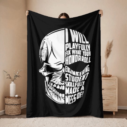 Lineman Throw Blankets