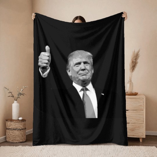 Trump Throw Blankets