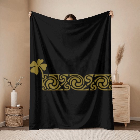 Ireland Throw Blankets