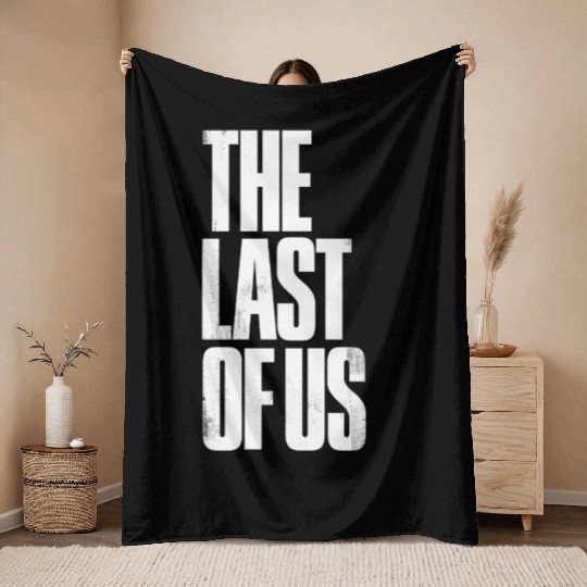 the last of us Throw Blankets