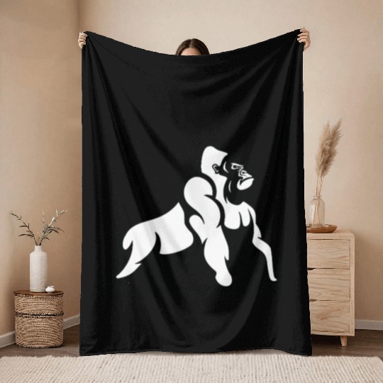 RIP Harambe Throw Blankets