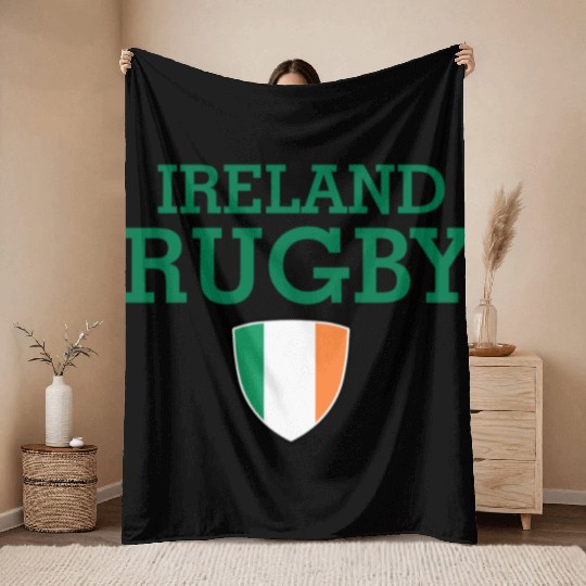 Ireland design Throw Blankets
