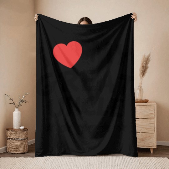 I Heart My Great Uncle Throw Blankets