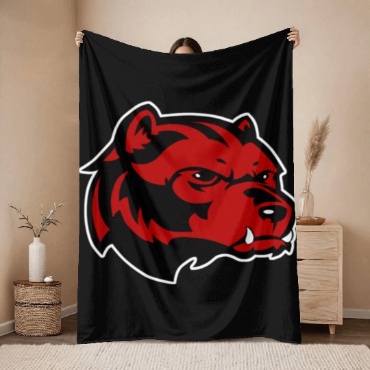 JuanRico Academy Alternate Logo Throw Blankets