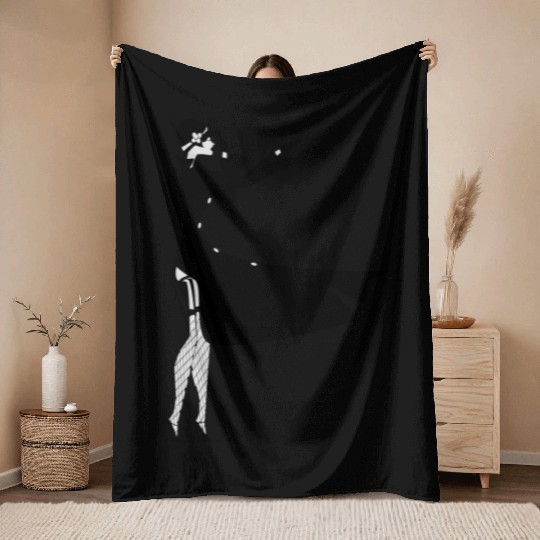 Sexy Woman Throw Blankets