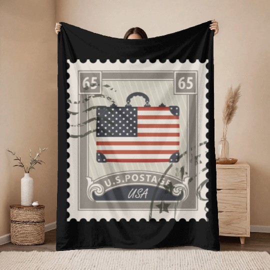 Countries Flags Throw Blankets