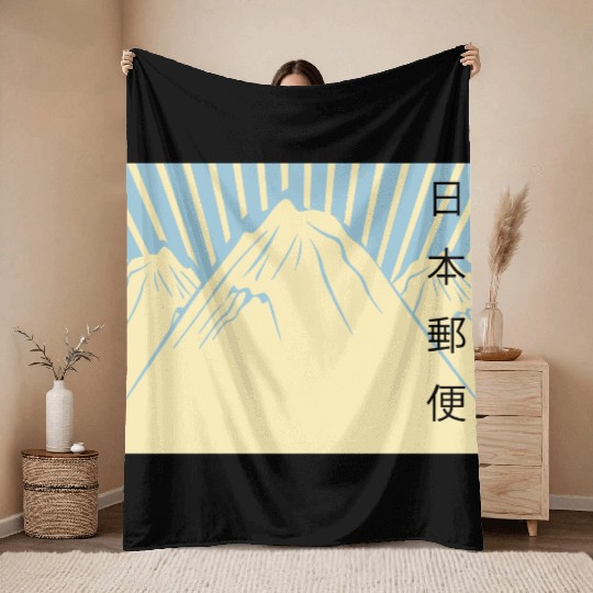 japan Throw Blankets