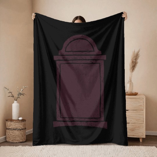 Tombstone Throw Blankets